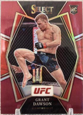 Grant Dawson 2022 Panini Select UFC Premier Level #107 Maroon