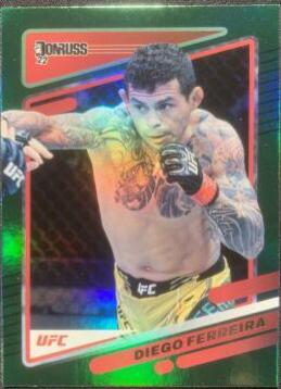 Diego Ferreira 2022 Panini Donruss UFC Base #189 Green
