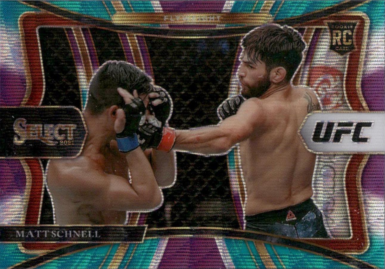 Matt Schnell 2021 Panini Select UFC Premier Level #148 Tri Color