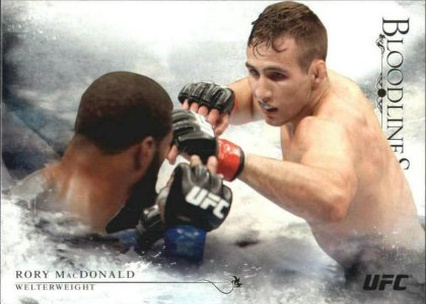 Rory MacDonald 2014 Topps UFC Bloodlines Base #89 Platinum