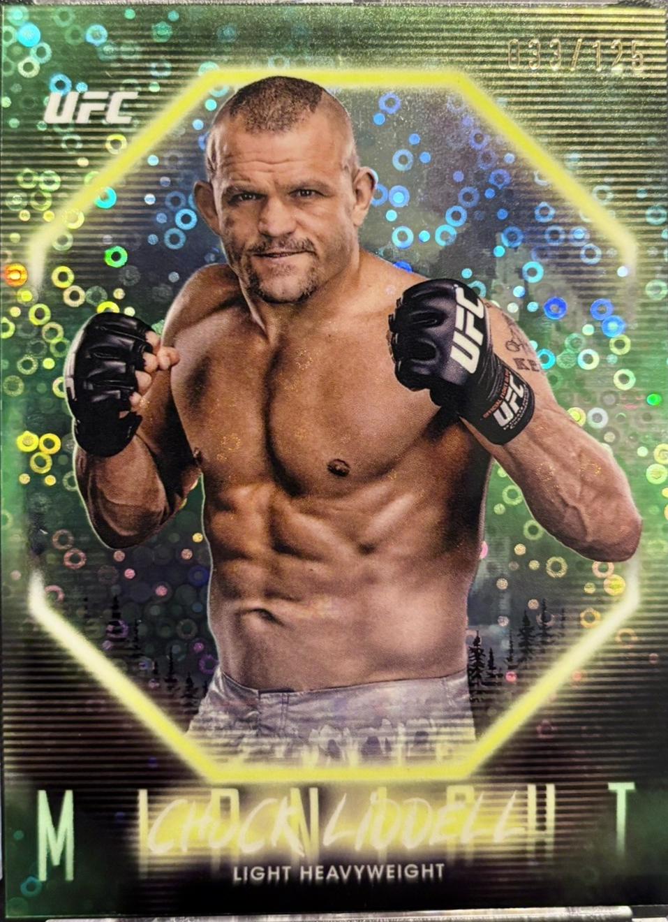Chuck Liddell 2025 Topps Midnight UFC Base #97 Morning