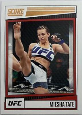 Miesha Tate 2022 Panini Chronicles UFC Base Score #197 Bronze