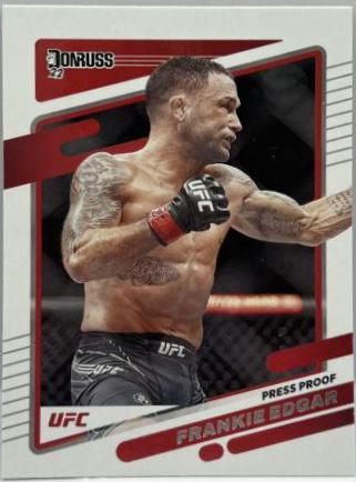 Frankie Edgar 2022 Panini Donruss UFC Base #49 Silver