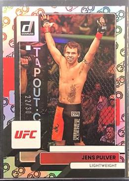 Jens Pulver 2023 Panini Donruss UFC Base #153 30th Anniversary