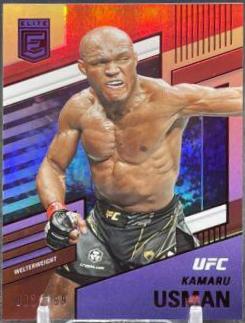Kamaru Usman 2022 Panini Chronicles UFC Base Elite #252 Bronze