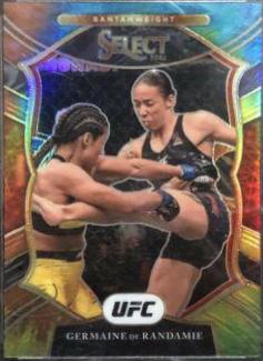 Germaine de Randamie 2021 Panini Select UFC Concourse #24 Tie Dye