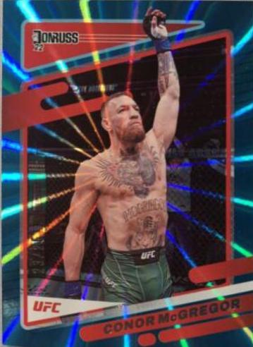 Conor McGregor 2022 Panini Donruss UFC Base #27 Teal