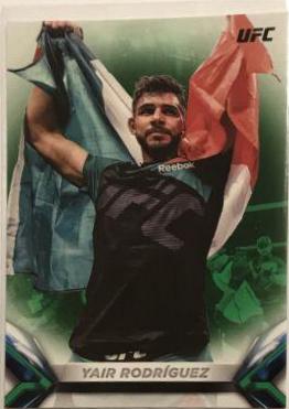 Yair Rodríguez 2018 Topps UFC Knockout Base #31 Green