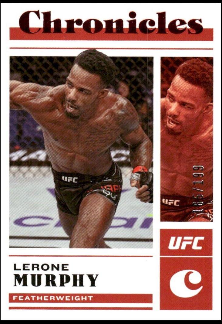 Lerone Murphy 2023 Panini Chronicles UFC Base Chronicles #37 Red