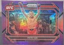 Petr Yan 2023 Panini Prizm UFC Base #89 Purple