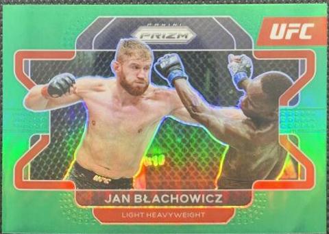 Jan Błachowicz 2022 Panini Prizm UFC Base #43 Green