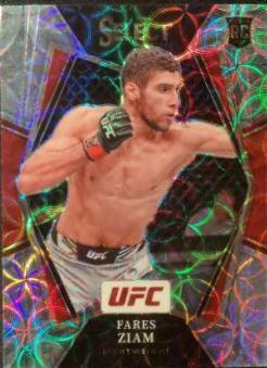 Fares Ziam 2022 Panini Select UFC Premier Level #130 Scope