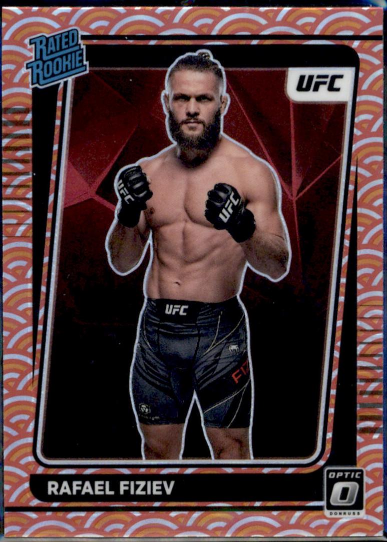 Rafael Fiziev 2022 Panini Donruss Optic UFC Base #116 Photon