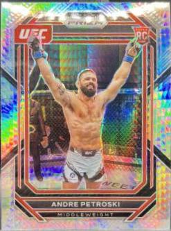 Andre Petroski 2023 Panini Prizm UFC Base #171 Silver