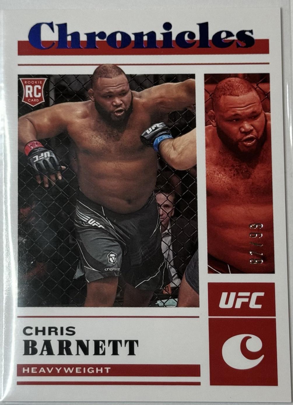 Chris Barnett 2023 Panini Chronicles UFC Base Chronicles #93 Blue