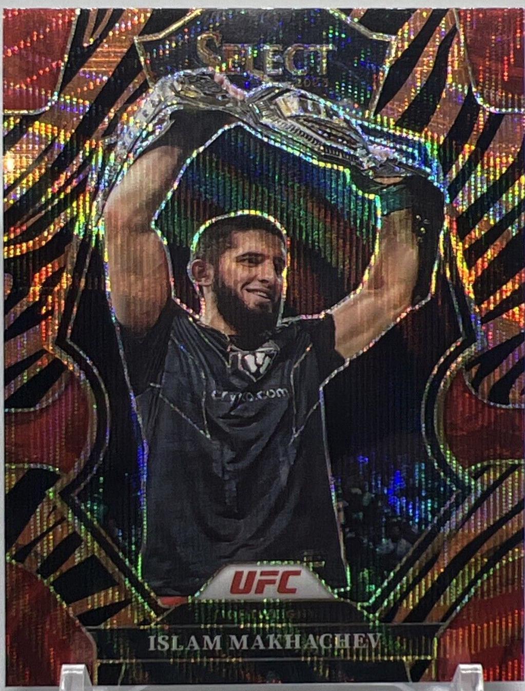Islam Makhachev 2023 Panini Select UFC Premier Level #182 Tiger