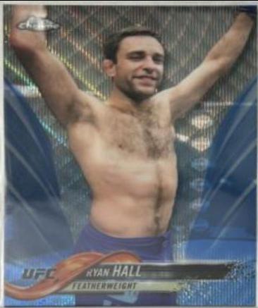 Ryan Hall 2018 Topps Chrome UFC Base #26 Blue Wave
