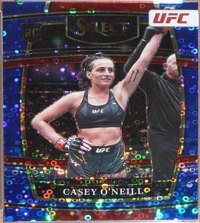 Casey O'Neill 2022 Panini Select UFC Concourse #53 Blue Disco