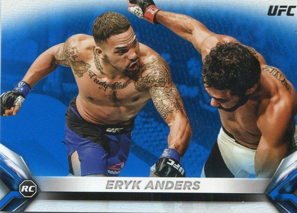 Eryk Anders 2018 Topps UFC Knockout Base #52 Blue