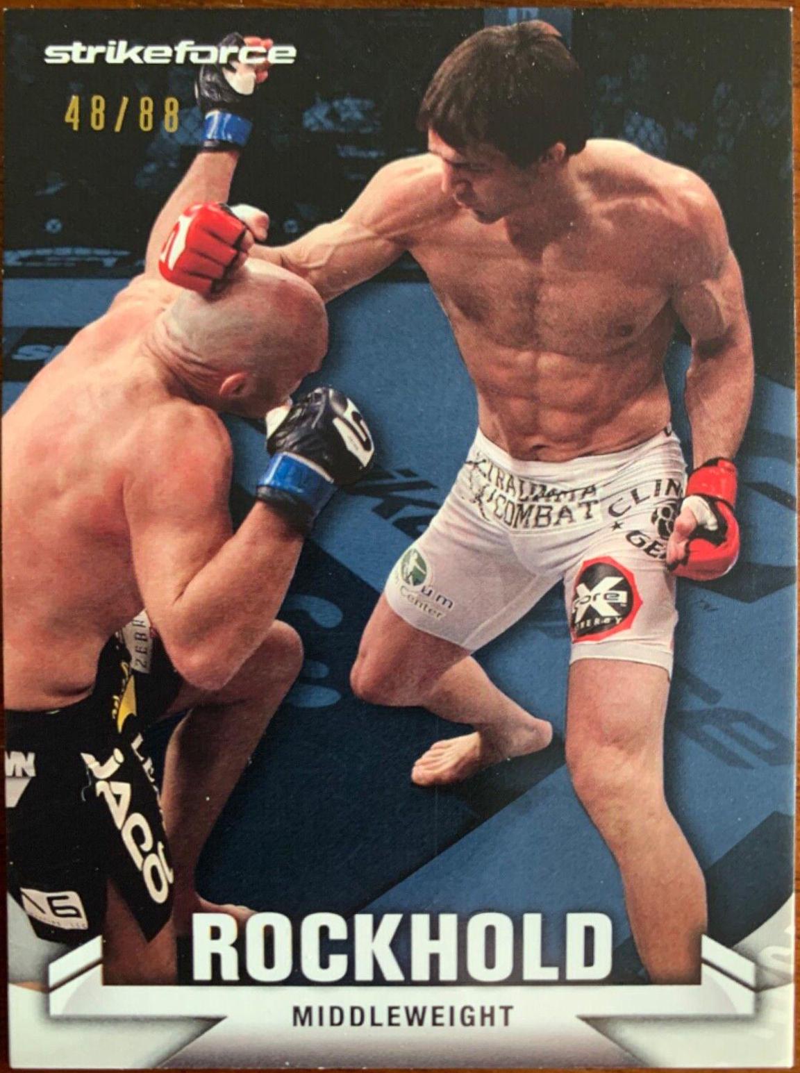 Luke Rockhold 2013 Topps UFC Knockout Base #60 Green