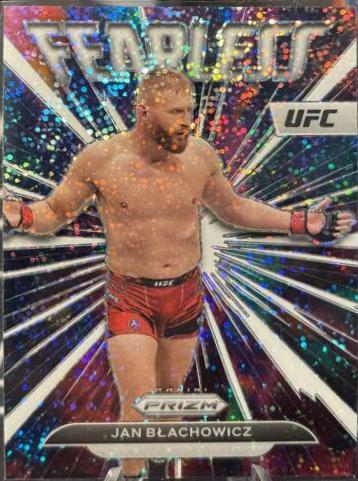 Jan Błachowicz 2023 Panini Prizm UFC Fearless #6 White Sparkle