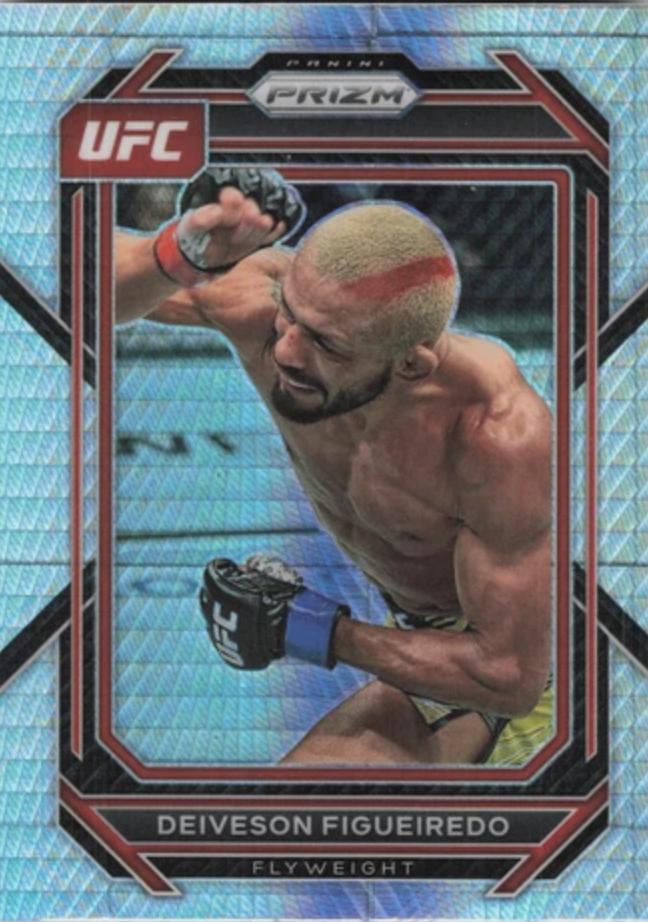 Deiveson Figueiredo 2023 Panini Prizm UFC Base #165 Hyper