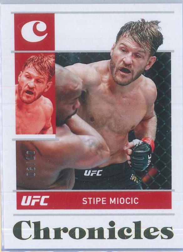 Stipe Miocic 2022 Panini Chronicles UFC Base Chronicles #2 Gold