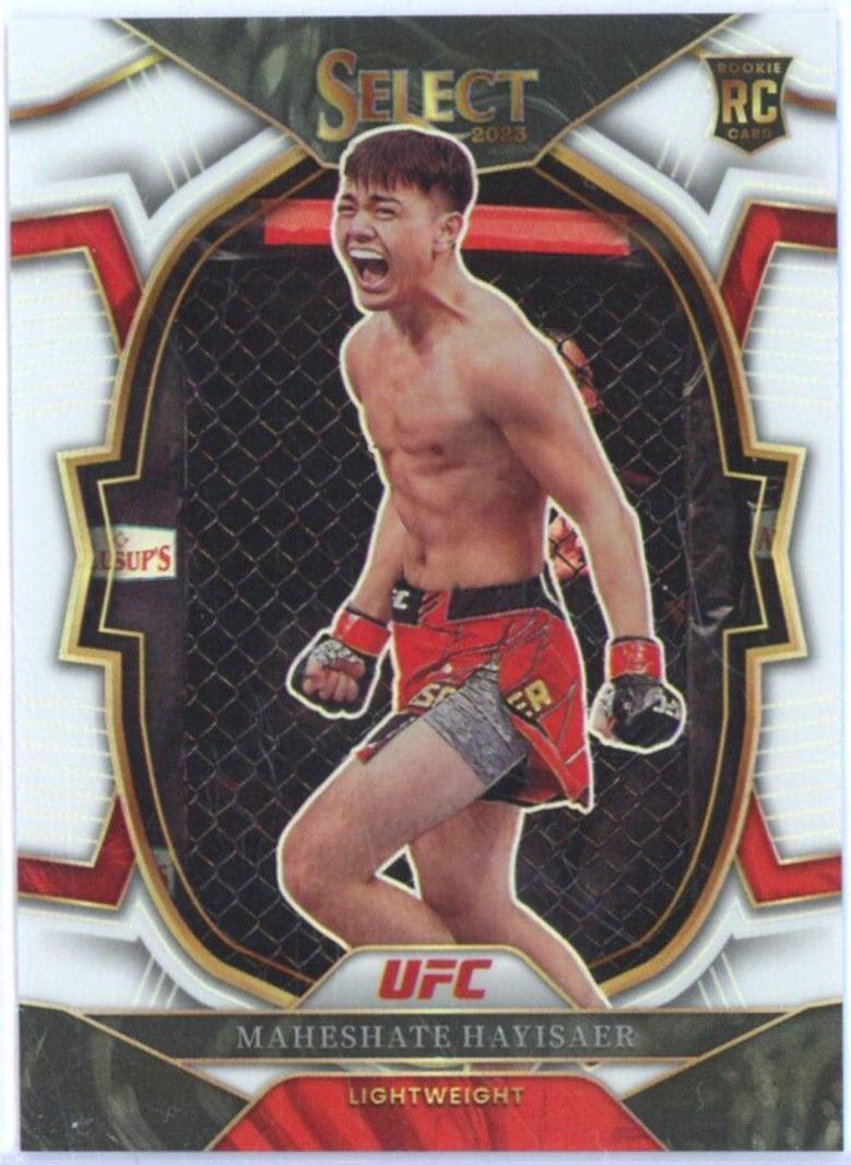 Maheshate Hayisaer 2023 Panini Select UFC Concourse #49 White