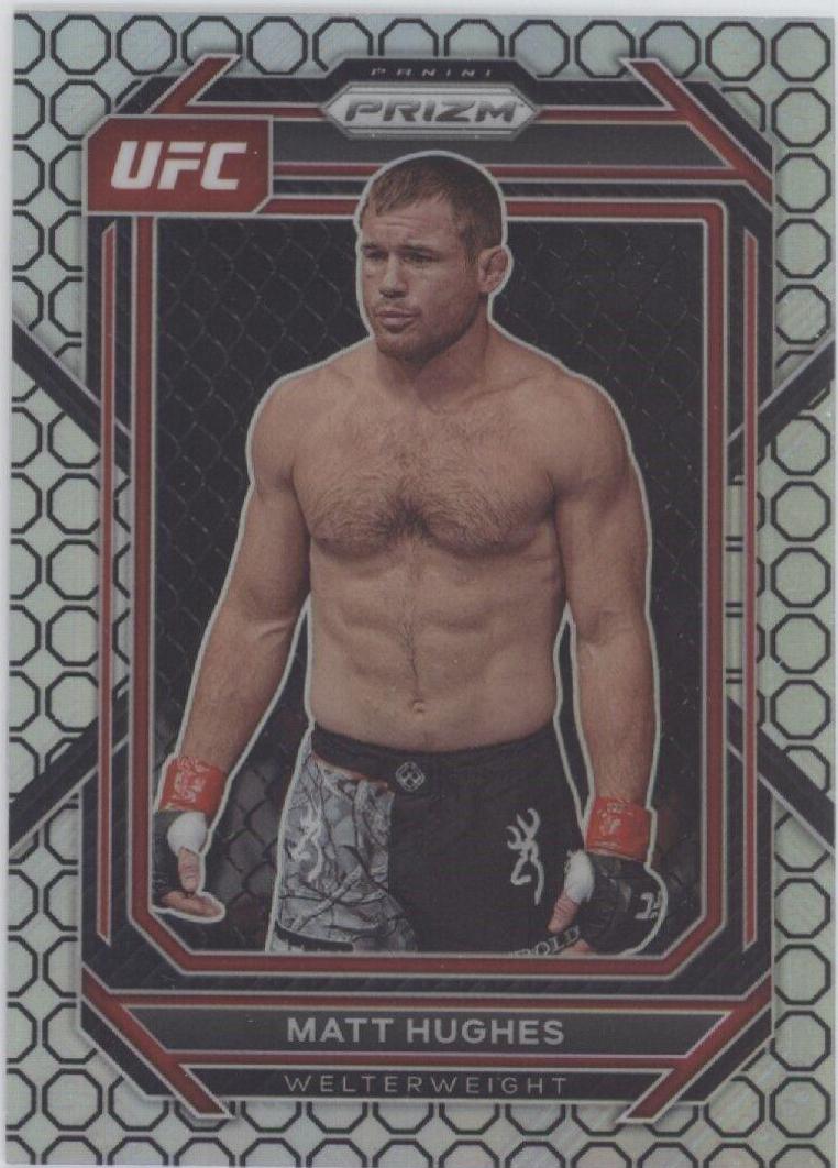 Matt Hughes 2023 Panini Prizm UFC Base #142 Octagon