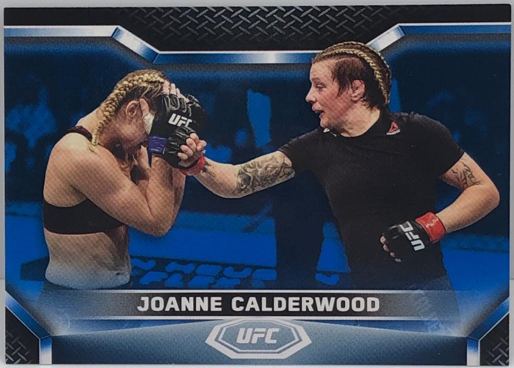 Joanne Wood 2020 Topps UFC Knockout Base #63 Blue