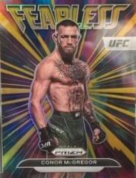 Conor McGregor 2023 Panini Prizm UFC Fearless #13 Gold