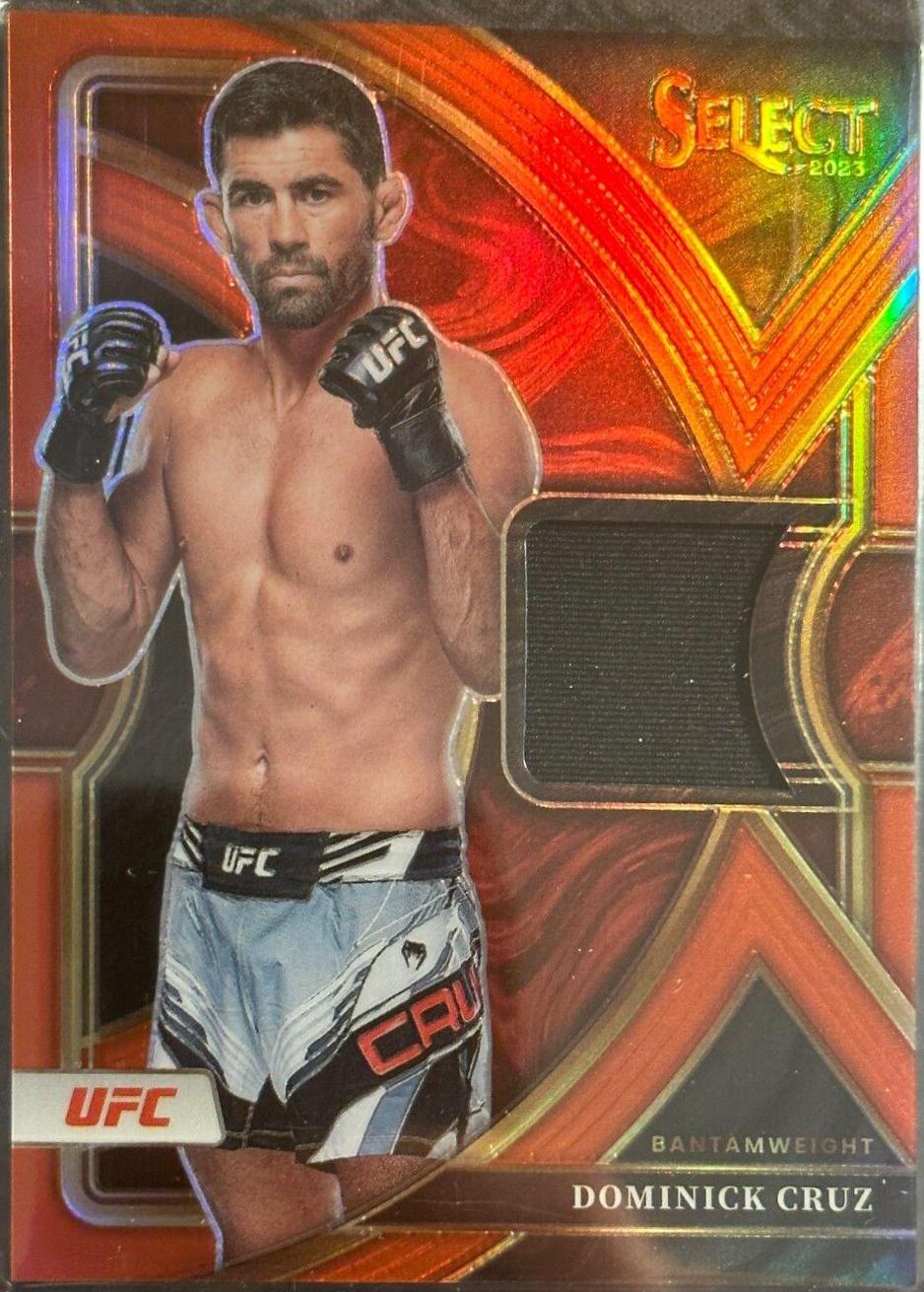 Dominick Cruz 2023 Panini Select UFC Octagonside #228 Red Disco