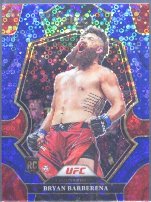 Bryan Barberena 2023 Panini Select UFC Octagonside #294 Blue Disco