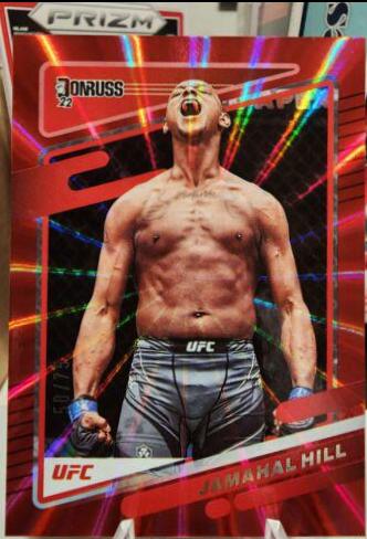 Jamahal Hill 2022 Panini Donruss UFC Base #115 Red
