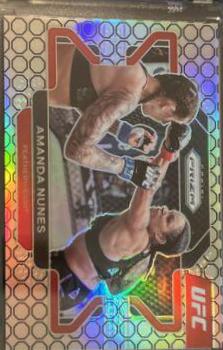 Amanda Nunes 2022 Panini Prizm UFC Base #65 Octagon