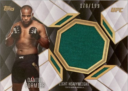 Daniel Cormier 2016 Topps UFC Top of the Class Top of the Class Relics #TCR-DCO Gold