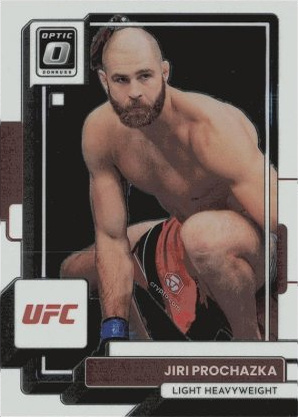 Jiri Prochazka 2023 Panini Donruss Optic UFC Base #45 Green
