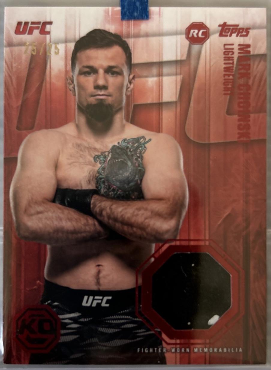 Mark Choinski 2026 Topps Knockout UFC Knockout Relics #KOR-CN Red