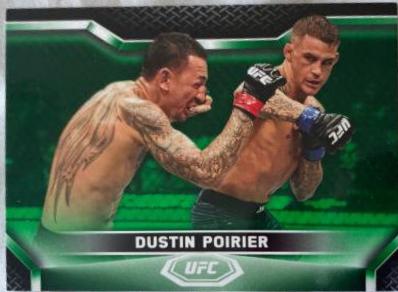 Dustin Poirier 2020 Topps UFC Knockout Base #42 Green