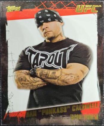 Dan Caldwell 2010 Topps UFC Base #175 Gold