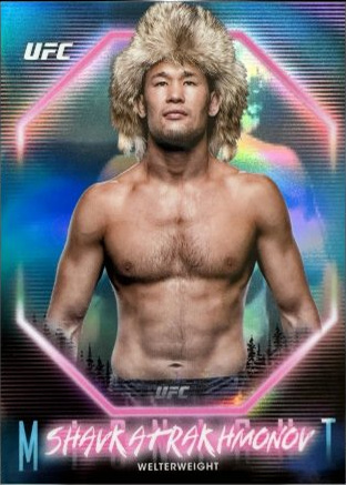 Shavkat Rakhmonov 2025 Topps Midnight UFC Base #61 Daybreak