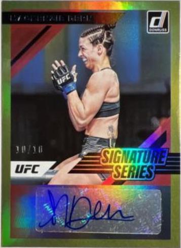Mackenzie Dern 2022 Panini Donruss UFC Signature Series #35 Gold