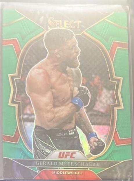Gerald Meerschaert 2023 Panini Select UFC Concourse #34 Green