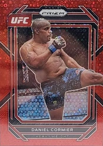 Daniel Cormier 2023 Panini Prizm Under Card UFC Base #145 Red