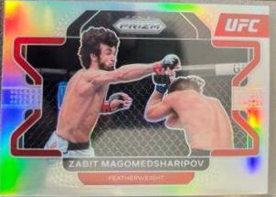 Zabit Magomedsharipov 2022 Panini Prizm UFC Base #82 Silver