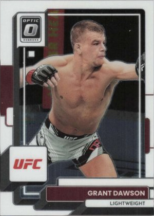 Grant Dawson 2023 Panini Donruss Optic UFC Base #64 Photon