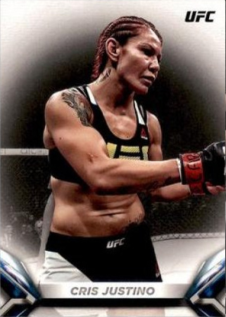 Cris Justino 2018 Topps UFC Knockout Base #11 Red