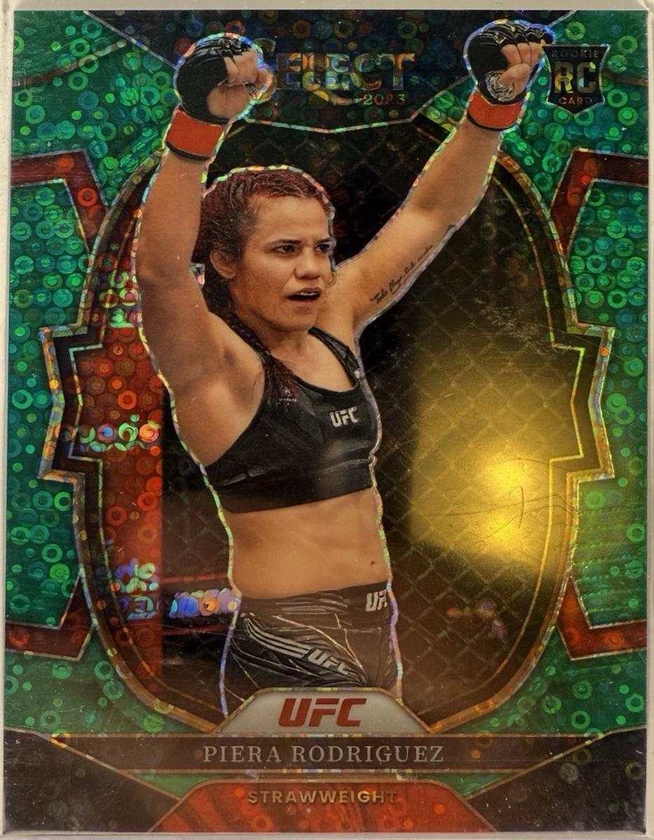 Piera Rodriguez 2023 Panini Select UFC Concourse #51 Green