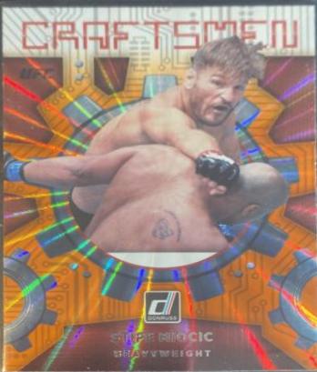 Stipe Miocic 2022 Panini Donruss UFC Craftsmen #14 Orange