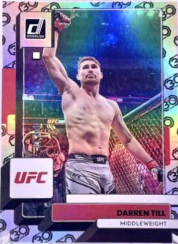 Darren Till 2023 Panini Donruss UFC Base #100 30th Anniversary